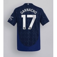 Manchester United Alejandro Garnacho #17 Vieraspaita 2024-25 Lyhythihainen